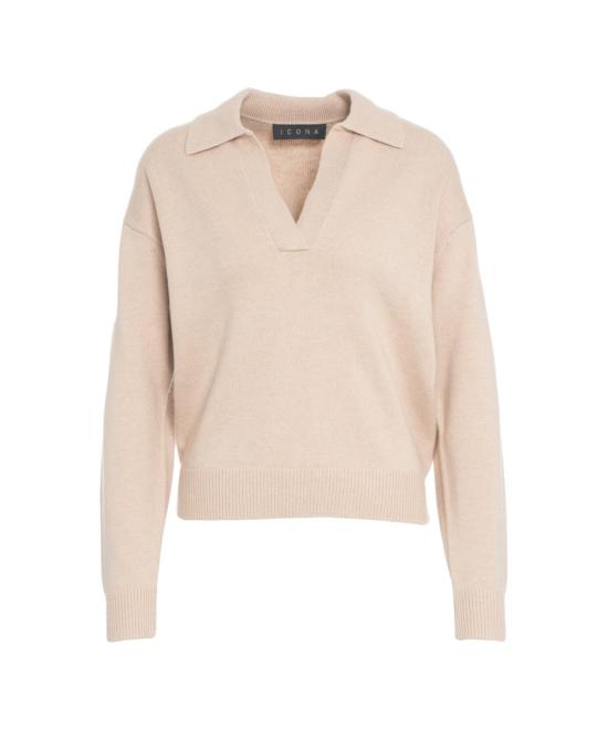 25FW 카오스 폴로 티셔츠 RI5NT016 Neutrals