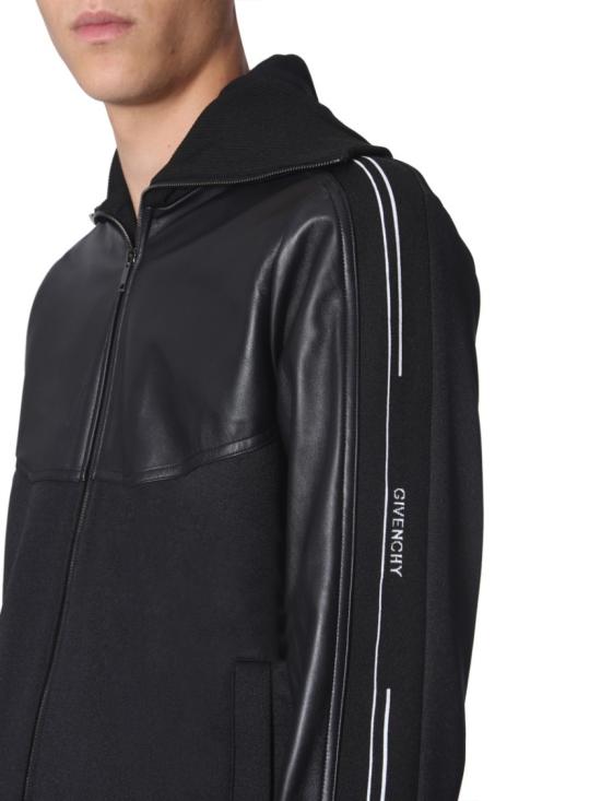  지방시 봄버 자켓 BMJ03F30AE 001 Black - GIVENCHY