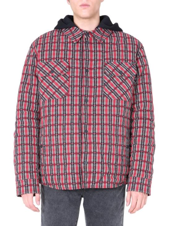  오프화이트 긴팔 셔츠 OMEA236 F20FAB0012510 Grey