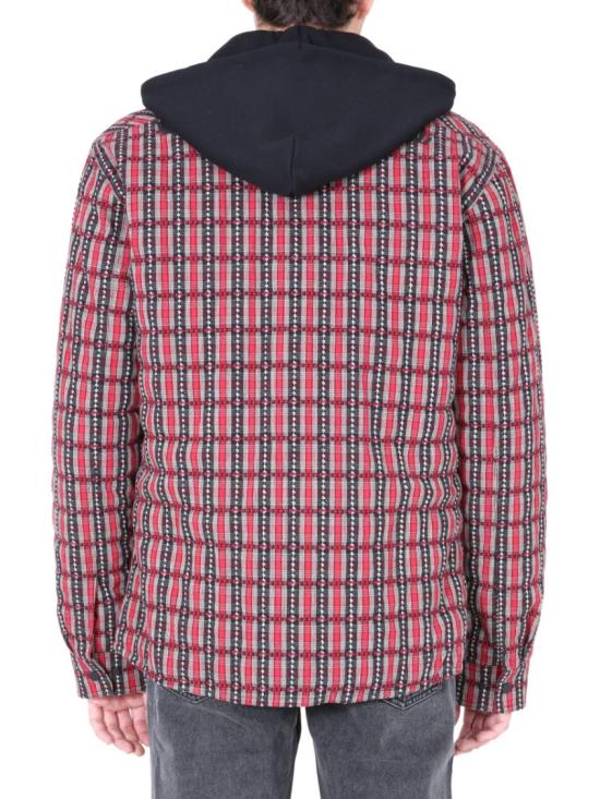  오프화이트 긴팔 셔츠 OMEA236 F20FAB0012510 Grey - OFF WHITE
