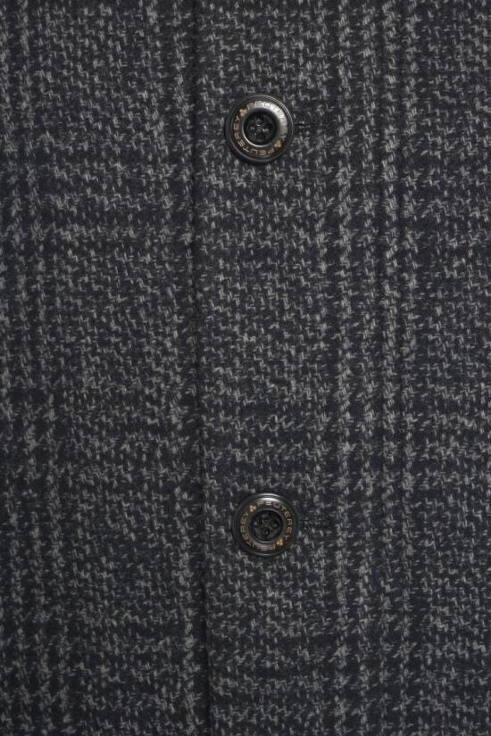 25FW 페트레이 피온갈 체크 체크 원단 탈부착 베스트 코트 PEU5608 01152017 Grey - PEUTEREY