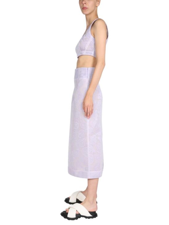  질샌더 트레이닝 티셔츠 JSWU705329 WU395008533 White - JIL SANDER