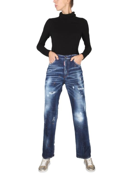  디스퀘어드2 데님 팬츠 S72LB0565 S30789470 Grey - DSQUARED2