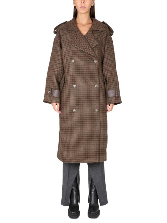  더 마네이 코트 SHAMALI BROWN Grey