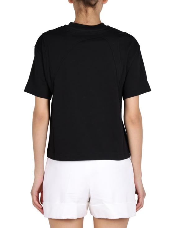  알렉산더 맥퀸 반팔 티셔츠 694676 QLAA61000 Black - ALEXANDER MCQUEEN
