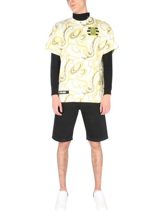  라프 시몬스 반팔 티셔츠 211 M124 190071500 Neutrals - RAF SIMONS
