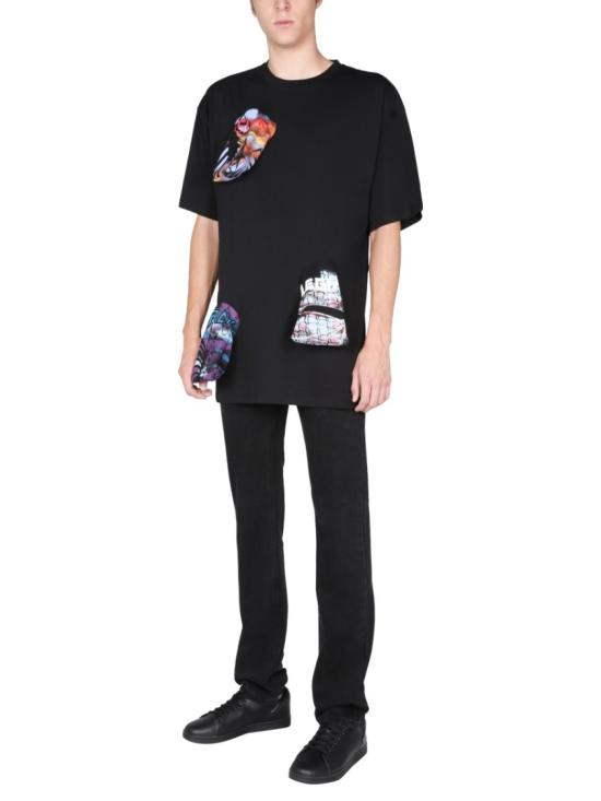  라프 시몬스 반팔 티셔츠 212 M130 190010099 Black - RAF SIMONS