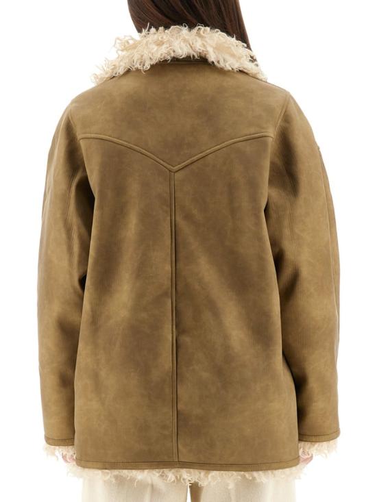 25FW 이자벨마랑에뚜왈 CLEA 클레아 퍼 시어링 코트 MA0427FA C3A01E50TA Neutrals - ISABEL MARANT ETOILE