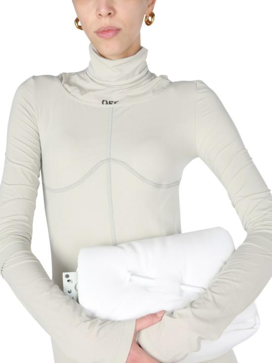  오프화이트 미디 원피스 OWDB250 F21FAB0010510 White - OFF WHITE
