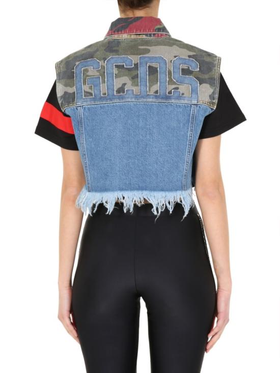  지씨디에스 데님 자켓 SS20W040074 MX Black - GCDS