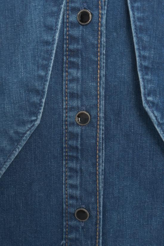 25FW 리우조 데님 셔츠 UF5215D0284 Blue - LIU JO