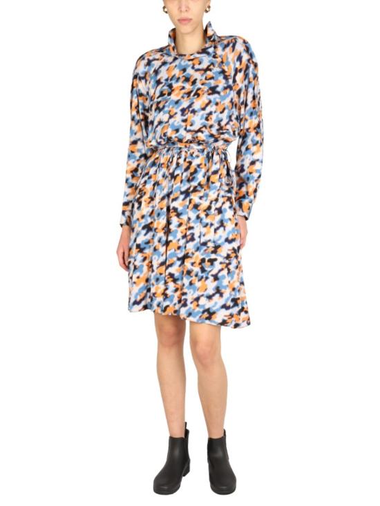  겐조 미디 원피스 FC52RO070 9P471 White - KENZO