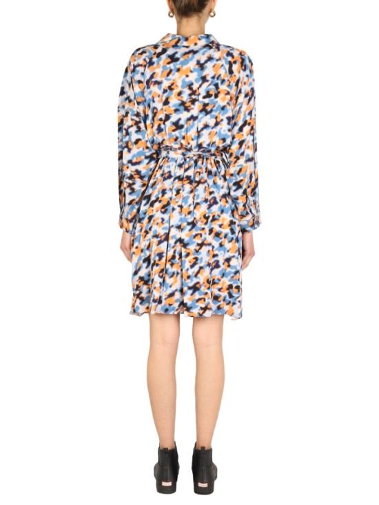  겐조 미디 원피스 FC52RO070 9P471 White - KENZO