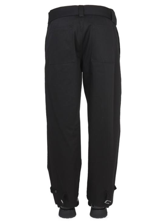  알렉산더 맥퀸 스트레이트 팬츠 711229 QTS221000 Black - ALEXANDER MCQUEEN
