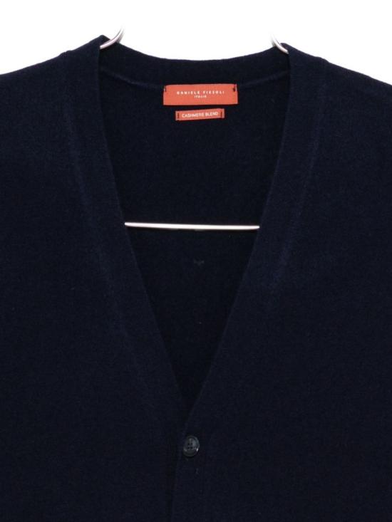 25FW 다니엘피에솔리 니트 베스트 DF 0036 Black - DANIELE FIESOLI