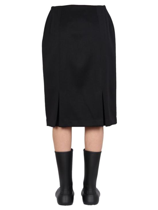  라프 시몬스 미디 스커트 221 W427A 300010099 Black - RAF SIMONS