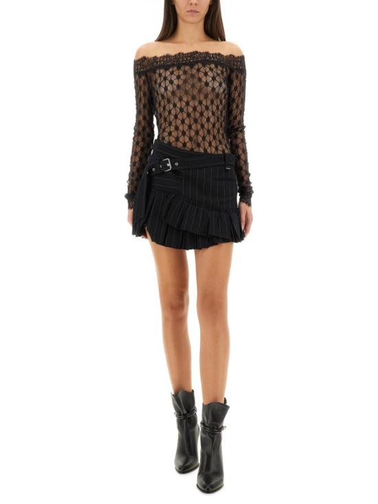25FW 이자벨마랑 탑 HT0730FA C4J06I01BK Black - ISABEL MARANT