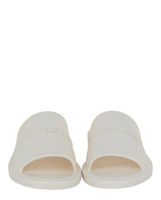 살바토레 페라가모 뮬/슬리퍼 021678 763218 M 10002 11 White - SALVATORE FERRAGAMO