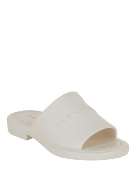  살바토레 페라가모 뮬/슬리퍼 021678 763218 M 10002 11 White - SALVATORE FERRAGAMO