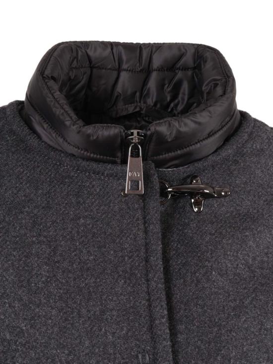 25FW 페이 코트 NAW16513270XML Grey - FAY