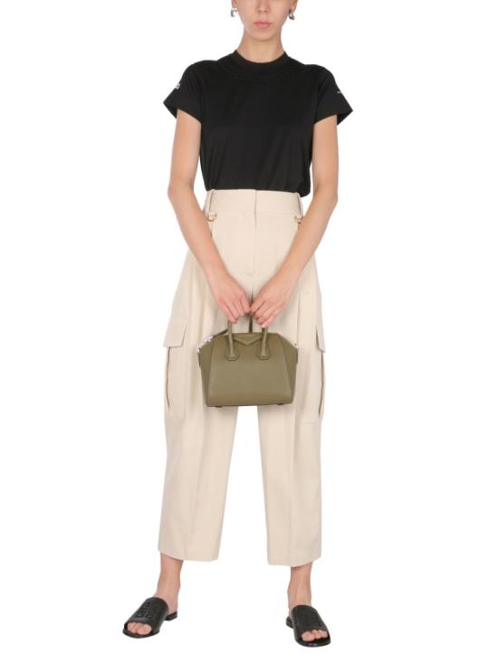  지방시 반팔 티셔츠 BW707Y3Z4Z 001 Neutrals - GIVENCHY