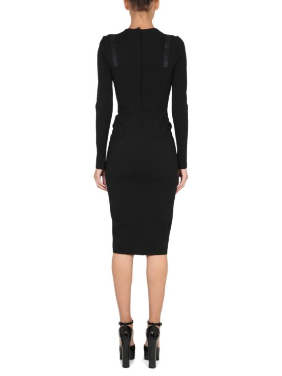  돌체앤가바나 미디 원피스 F6ARFT FUGKFN0000 Black - DOLCE & GABBANA