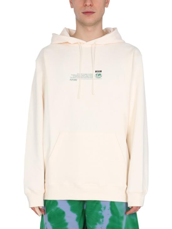  엠에스지엠 후드 티셔츠 3040MM174 21711902 Neutrals