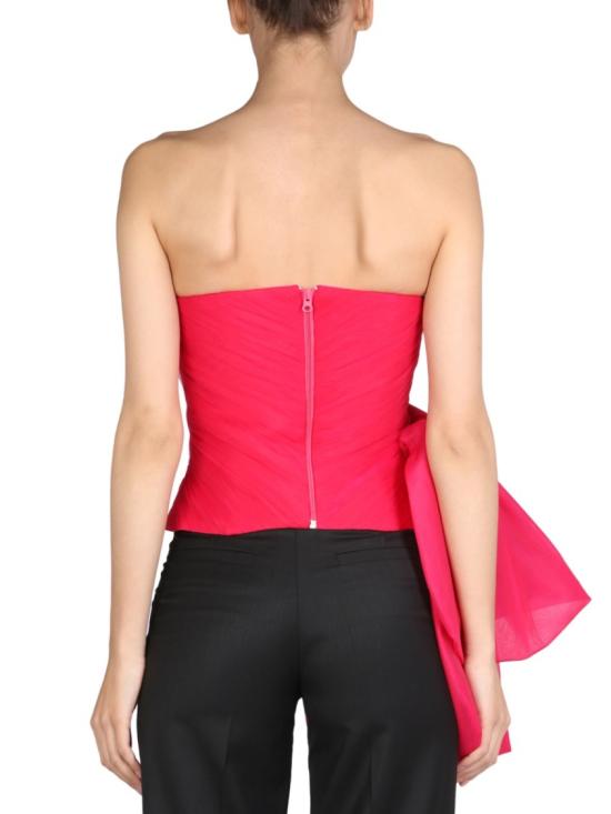  아누키 블라우스 ASS22I10 BLFUFUCHSIA Red - ANOUKI