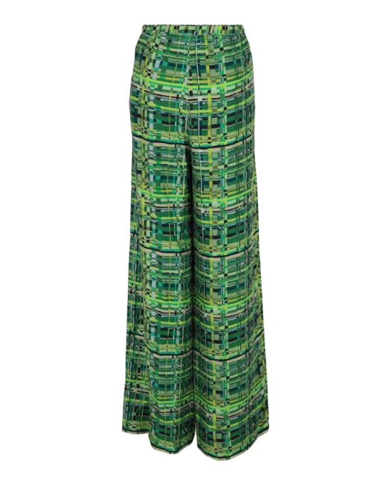  살바토레 페라가모 팔라초 팬츠 13C592 765575 30000 40 Green - SALVATORE FERRAGAMO