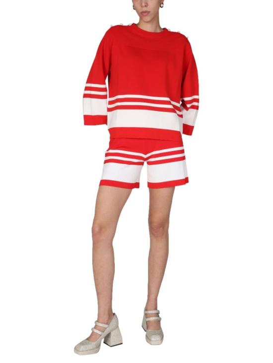  모스키노 숏팬츠 03811106 1113 Red - MOSCHINO