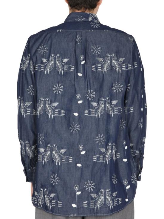  엔지니어드가먼츠 긴팔 셔츠 22S1A001 ND021 Grey - ENGINEERED GARMENTS