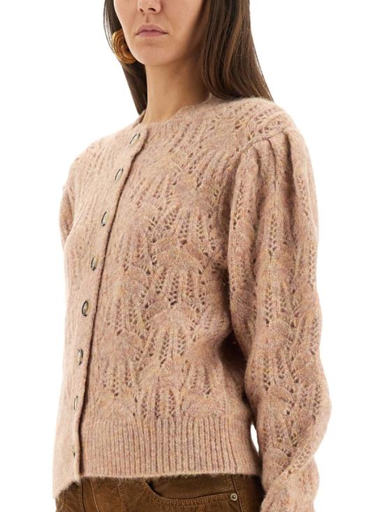 25FW 이자벨마랑에뚜왈 맥신 알파카 블랜드 가디건 CA0114FA C3L08EMUBE Neutrals - ISABEL MARANT ETOILE