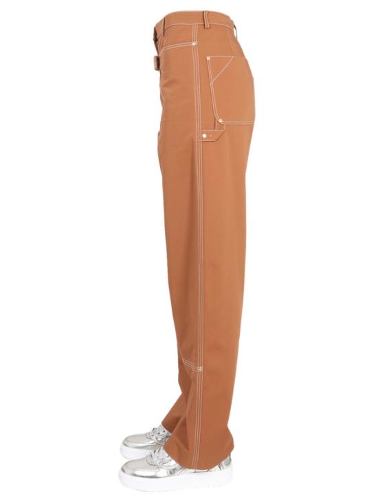  스텔라 맥카트니 스트레이트 팬츠 640038 3AU4502003 Brown - STELLA MCCARTNEY