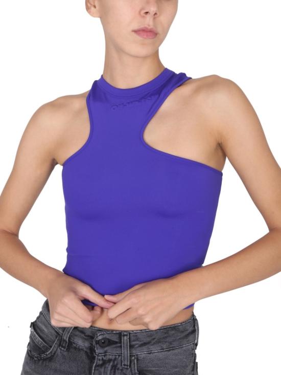  오프화이트 민소매 티셔츠 OWAD188 F22JER0013737 Grey - OFF WHITE