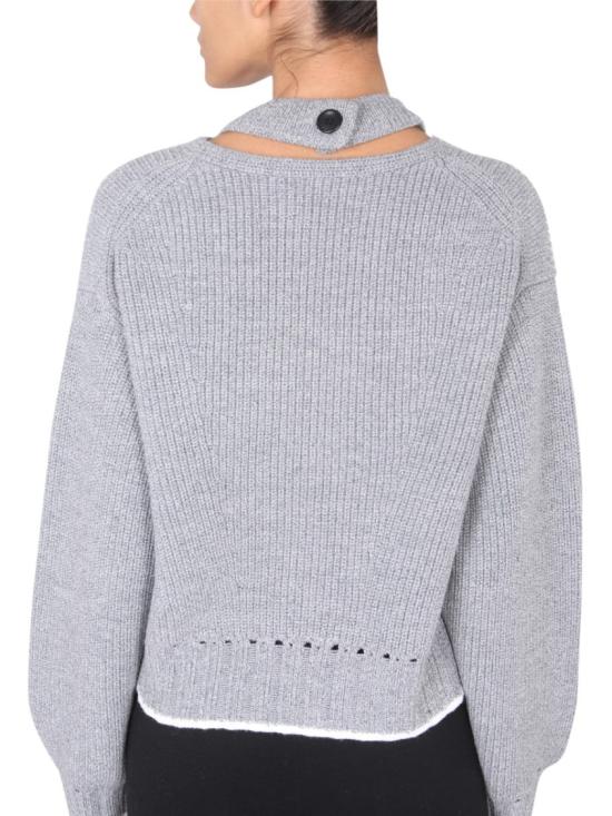  Proenza Schouler X White Label 스웨터 WL2247833 KW124030 White - PROENZA SCHOULER