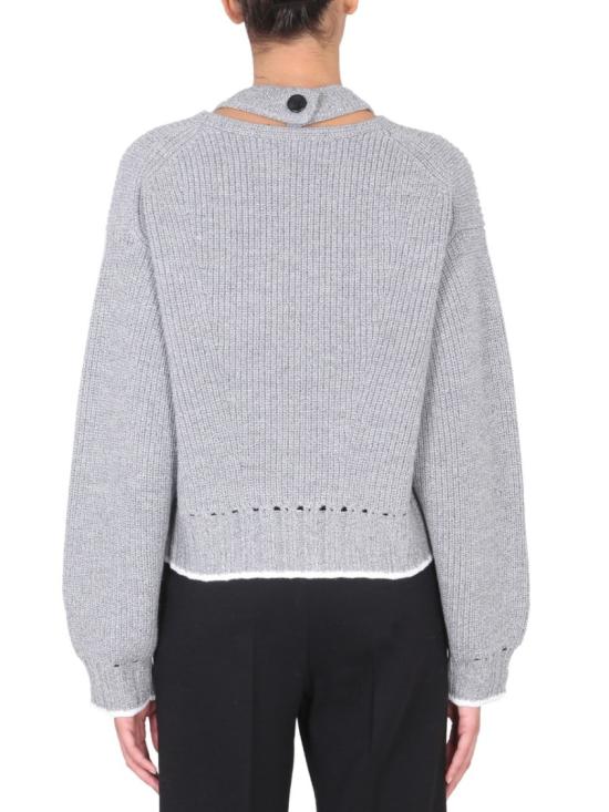  Proenza Schouler X White Label 스웨터 WL2247833 KW124030 White - PROENZA SCHOULER