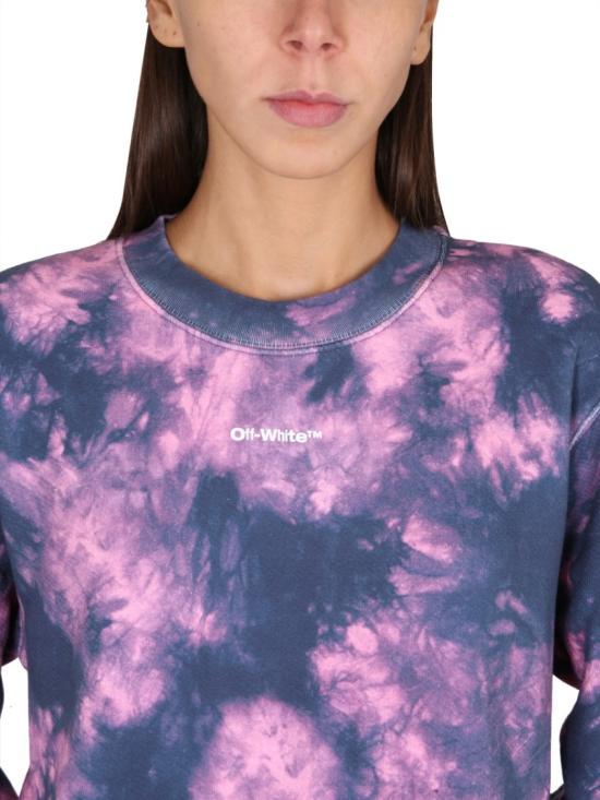  오프화이트 미디 원피스 OWDB098 F22JER0033045 Purple - OFF WHITE