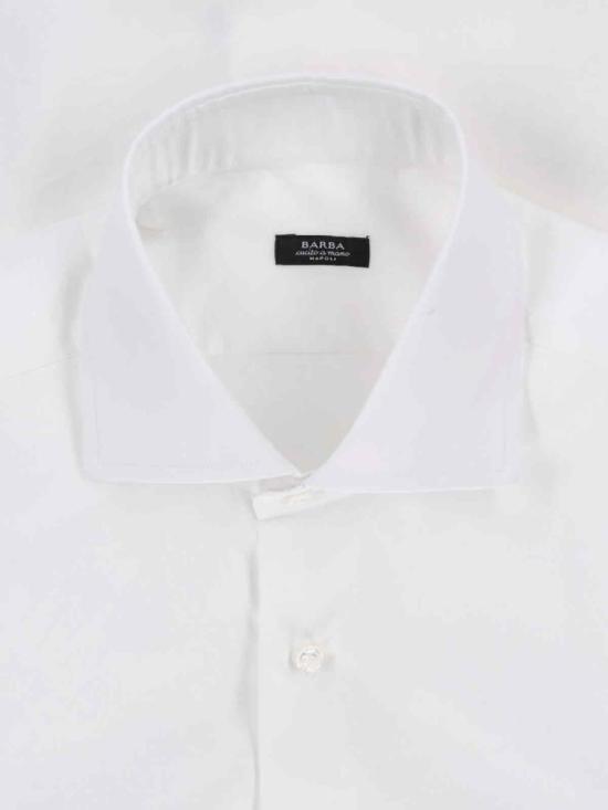  발바 긴팔 셔츠 I1U13P03PZ1800U00001 White - BARBA