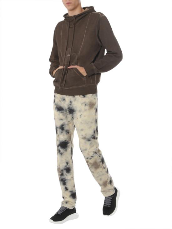  디젤 후드 티셔츠 ACWSW02 BWN7DD Grey - DIESEL