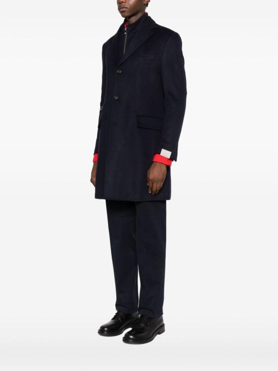 25FW 꼬르넬리아니 코트 2615812612179 002 Blue - CORNELIANI