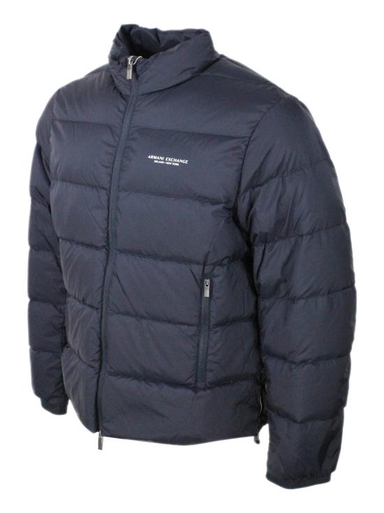 25FW 알마니 숏패딩 XM001575AF16927 UB101 Blue - ARMANI