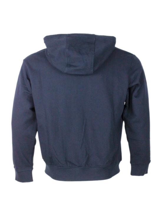 25FW 알마니 긴팔 티셔츠 XM001293AF209349 UN101 Blu deep navy - ARMANI