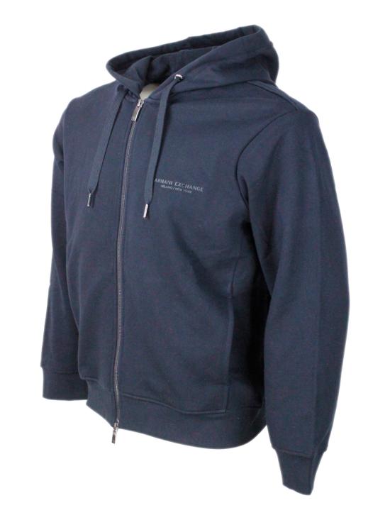 25FW 알마니 긴팔 티셔츠 XM001293AF209349 UN101 Blu deep navy - ARMANI