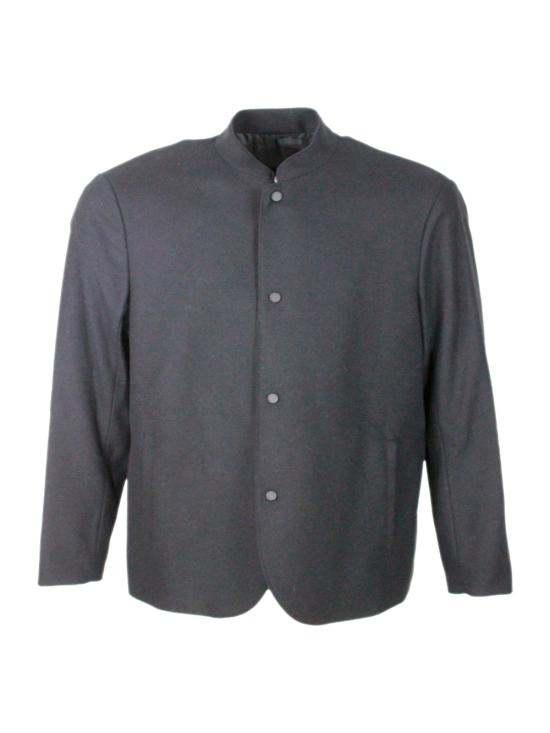 25FW 알마니 수트 자켓 XM001196AF16644 UC001 Black