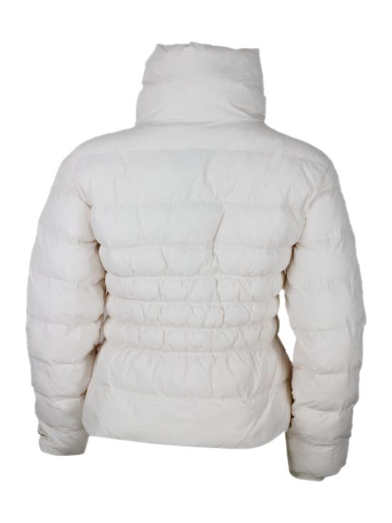 25FW 알마니 숏패딩 XW000653AF15984 U1003 White - ARMANI