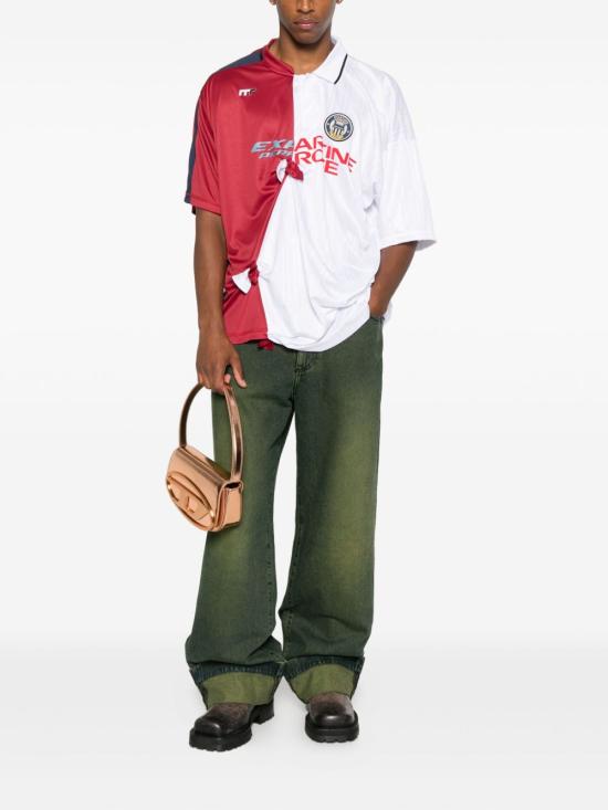 25FW 마틴로즈 반팔 티셔츠 189JT14053 WHT Red - MARTINE ROSE