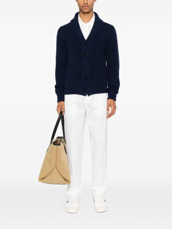 25FW 톰포드 폴로 티셔츠 JPS011JMT013 AW002 White - TOMFORD