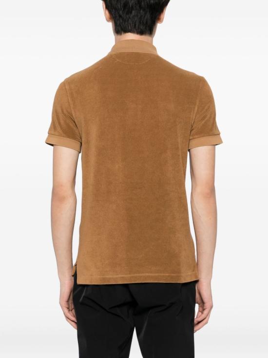 25FW 톰포드 폴로 티셔츠 JPS003JMC079 JB700 Beige - TOMFORD