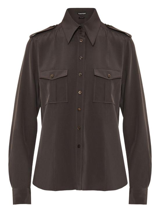 25FW 톰포드 셔츠 CA3310FAX1521 KB800 Brown