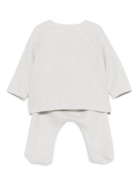 25FW [키즈] 테디 앤 미노우 트레이닝웨어/오버롤/세트 A25TDF0006M0151 013 Grey - TEDDY & MINOU